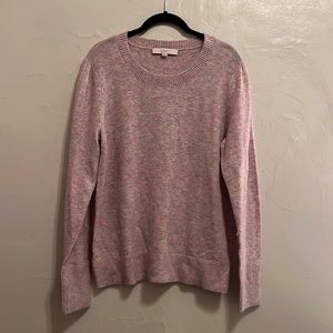 NWT LOFT Speckled Knit Sweater | L